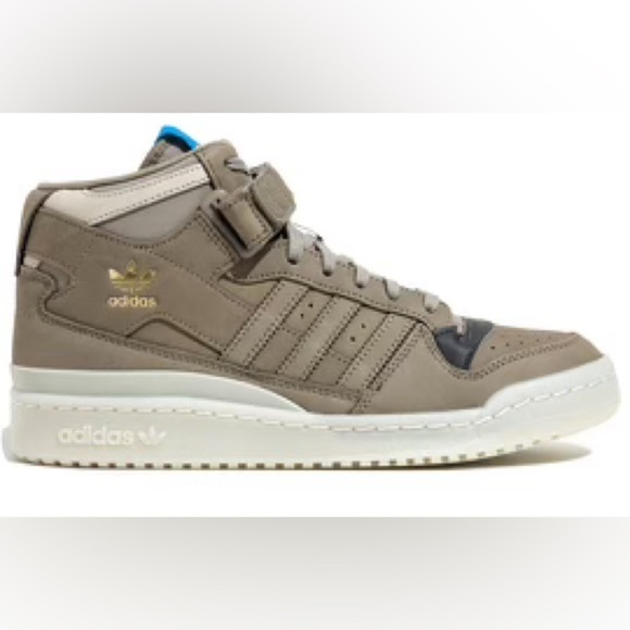 🔥 🆕 ADIDAS ORIGINALS Forum Forum Mid Clay Sesame 84 Men’s Size 8.5 - Picture 5 of 16